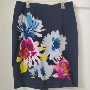 Floral Pencil Skirt from The Limited